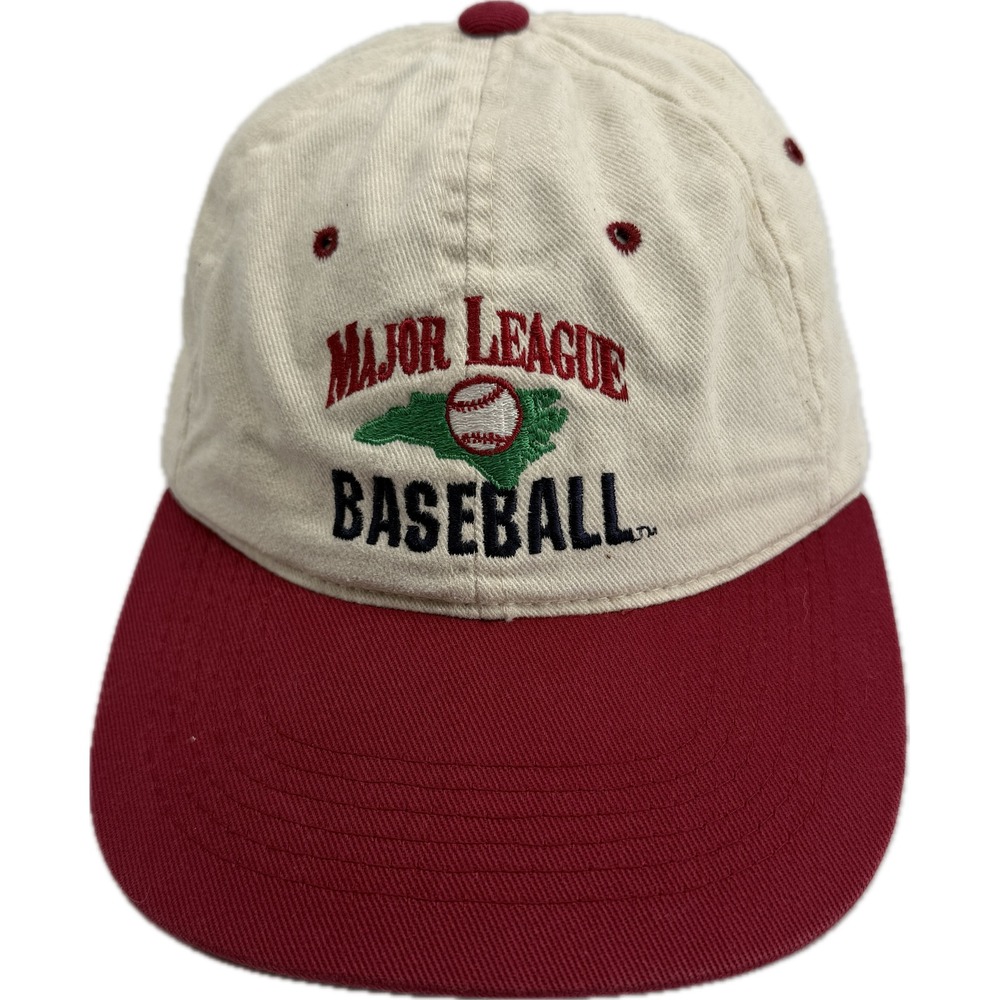 Sportsman Baseball Hat Mens Cream Red Major League Baseball‎ North Carolina Yes